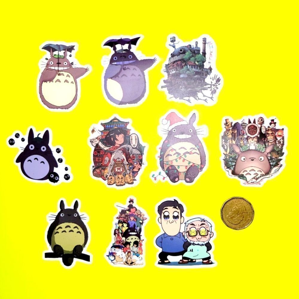 3/$20 Brand New 10x Totoro Waterproof Stickers
